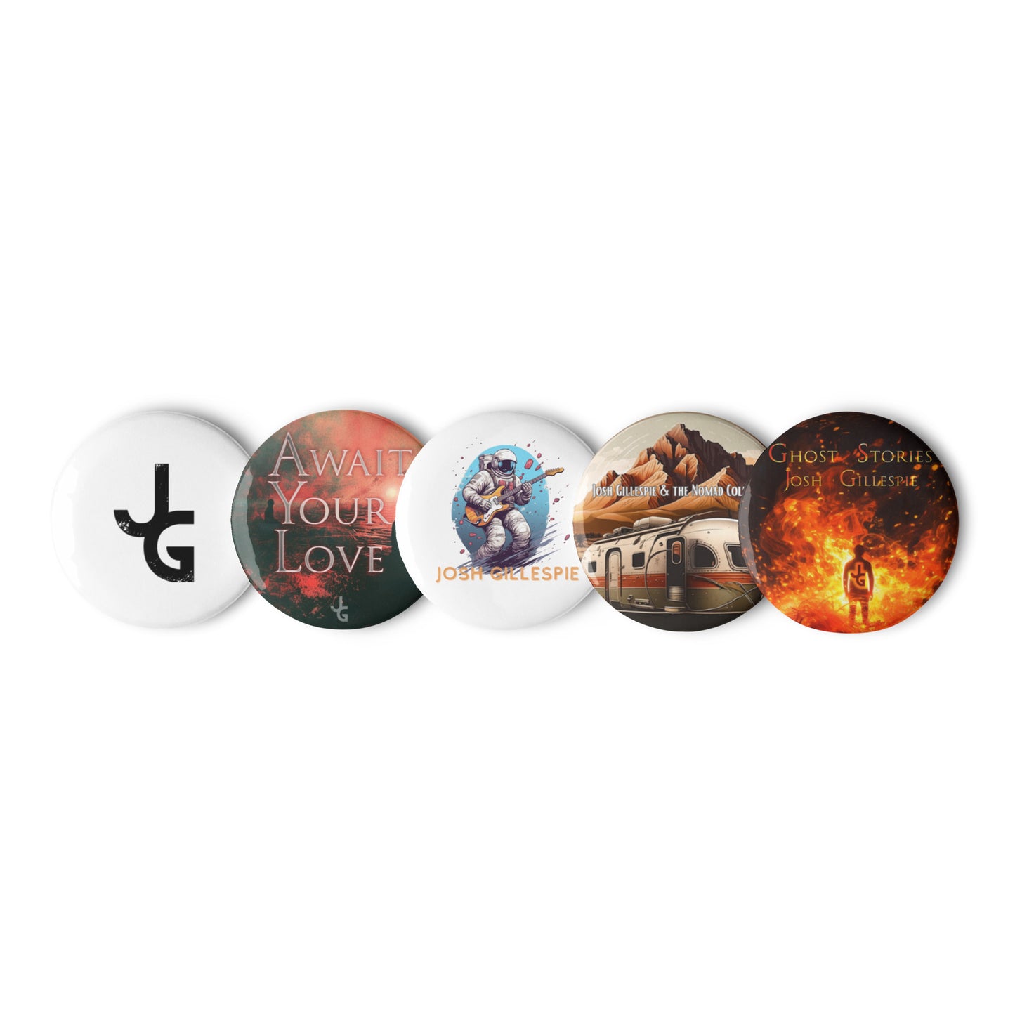 Josh Gillespie Buttons